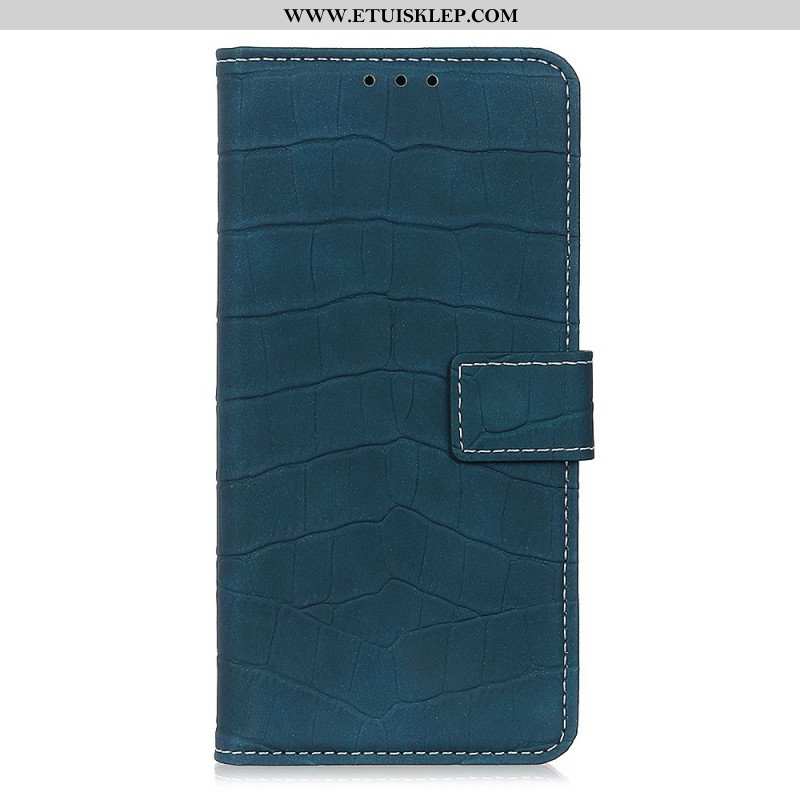 Etui Folio do Realme 9i Moc Krokodyla